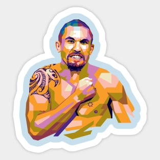 Robert Whittaker Popart Uncurve Sticker